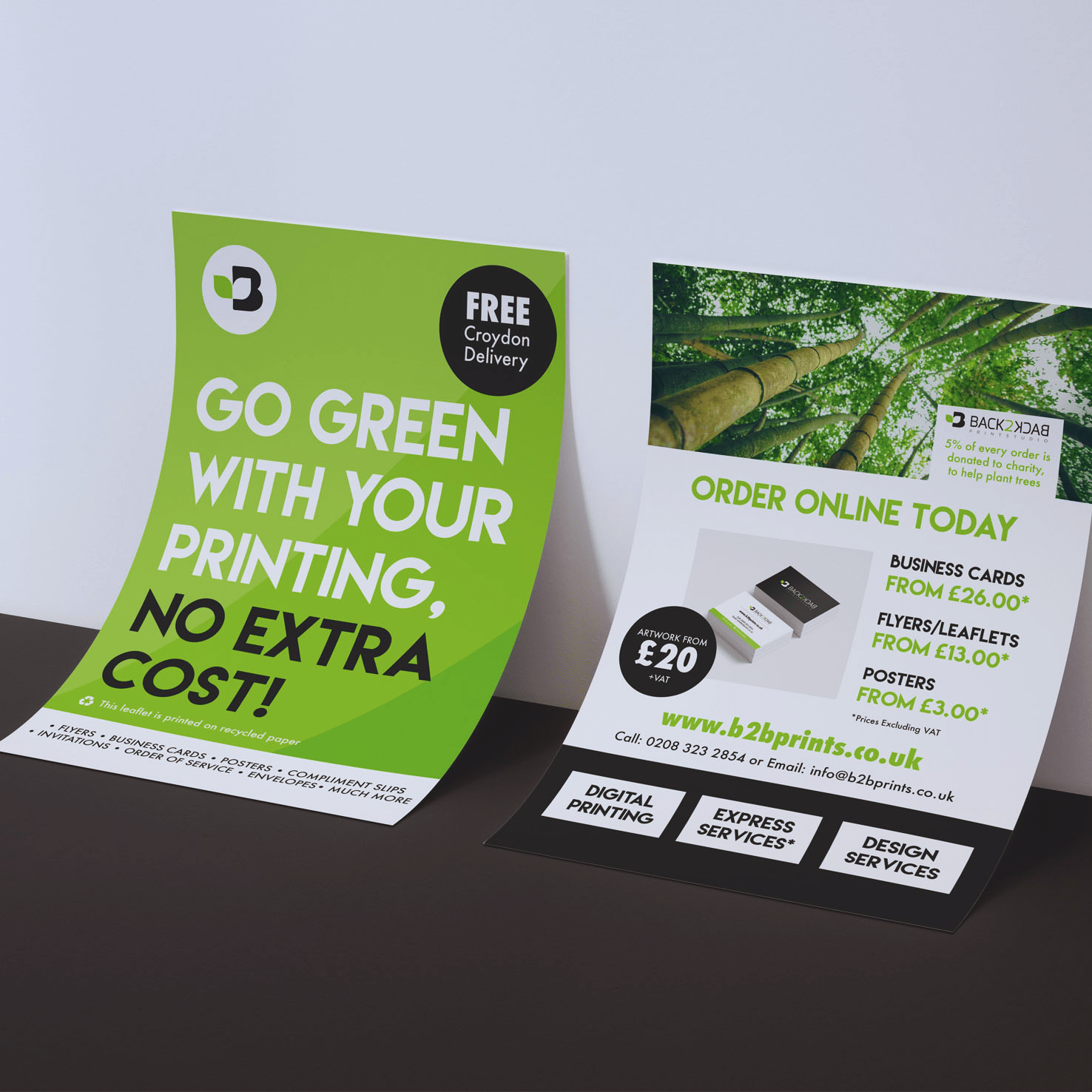 eco friendly flyers